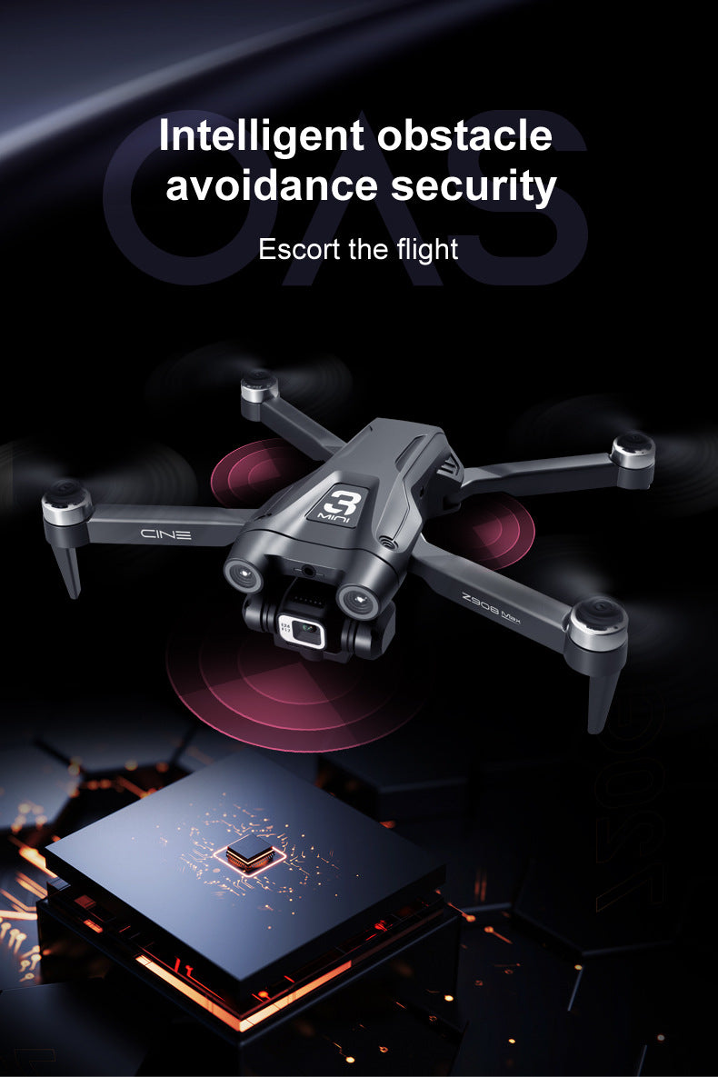 Brushless high-definition 8K intelligent obstacle avoidance optical flow hovering drone